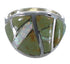 Sterling Silver Turquoise And Opal Ring Size 6-1/2 EX44730